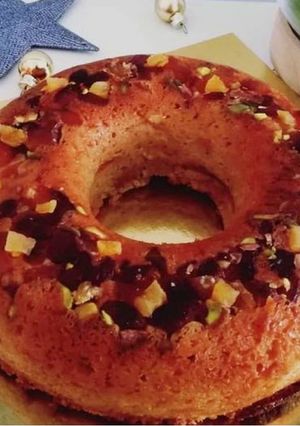 Une photo de Gâteau yaourt à la compote d’abricot