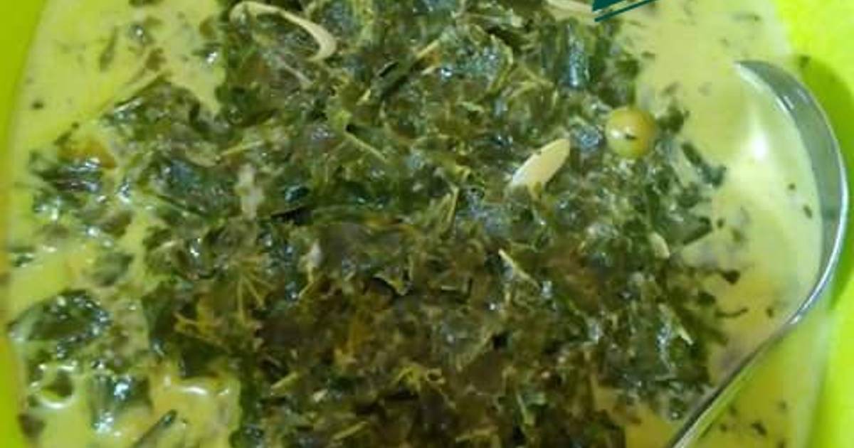 Resep Gulai daun  ubi  tumbuk  oleh Amellia Eksan Cookpad