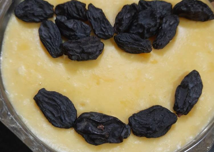 Easiest Way to Make Any-night-of-the-week Emoji Paneer Custard