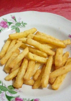 A picture of Crunchy KFC French Fries ala Leli.