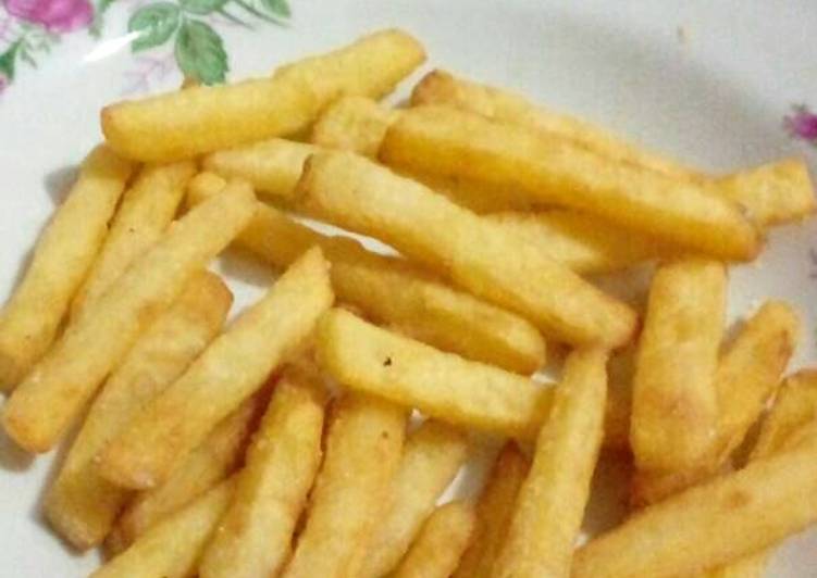 Steps to Prepare Ultimate Crunchy KFC French Fries ala Leli