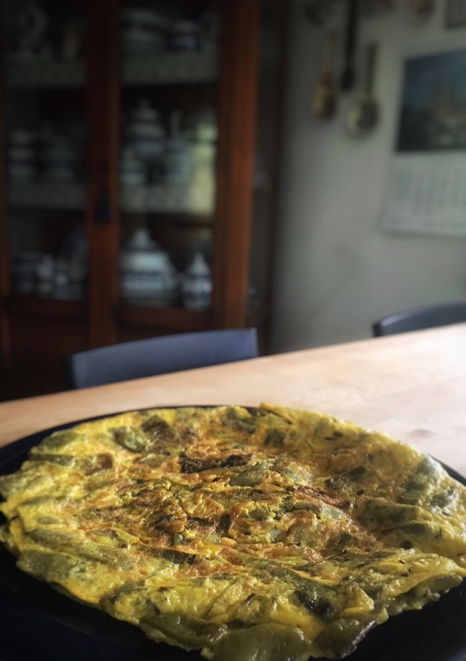 Una foto de Tortilla de judías (de mi Pepa)