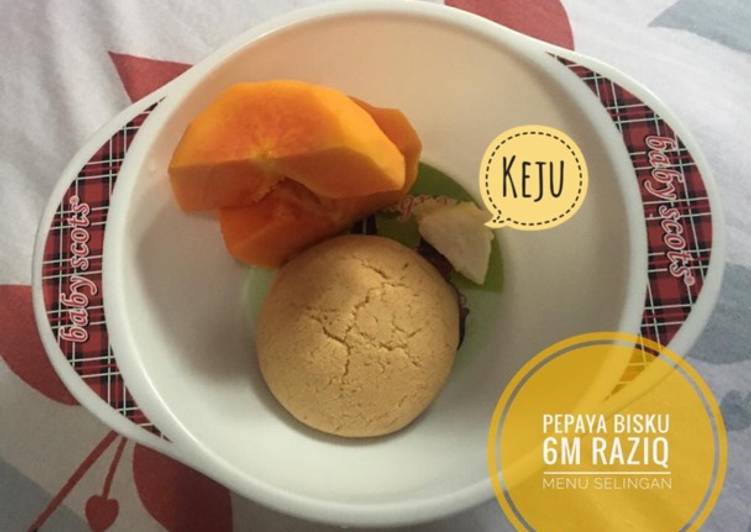 Snack MPASI 6 Bulan - Pepaya Bisku