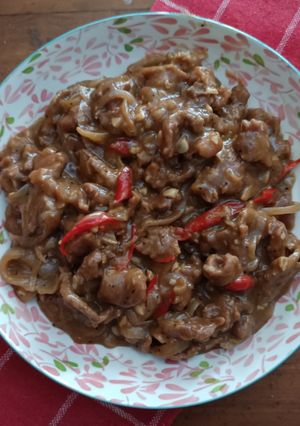 Foto resep Sapi Lada Hitam