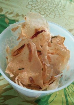 Foto resep Peyek teri rawit
