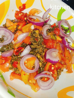 A picture of Moringa salad.