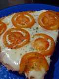 Pizza de avena en 10 minutos