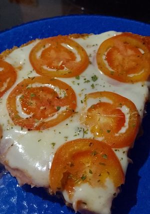 Una foto de Pizza de avena en 10 minutos