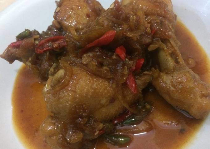 Ayam Kecap Ala Simple