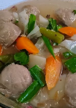Foto resep Sayur sop bakso no MSG
