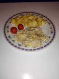 Sesos revueltos con huevo y patatas al montón 👩‍🍳