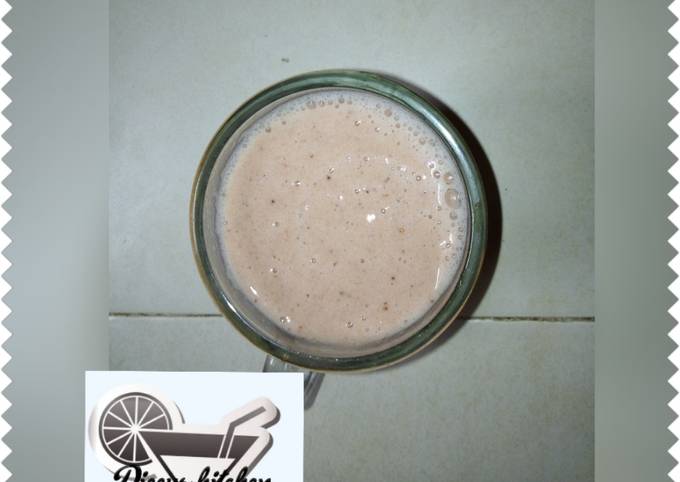 Banana and Strawberry shake