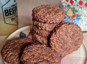 Una foto de Galletas de avena y miel 🍯 especiadas y sin balanza