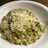 Risotto de espinaca