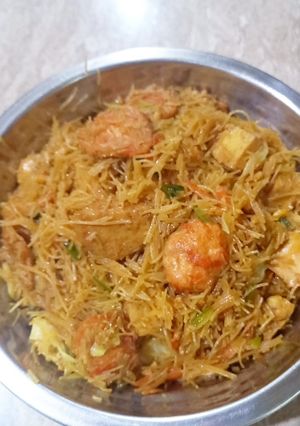 Foto resep Bihun goreng seafood ala resto chinese food