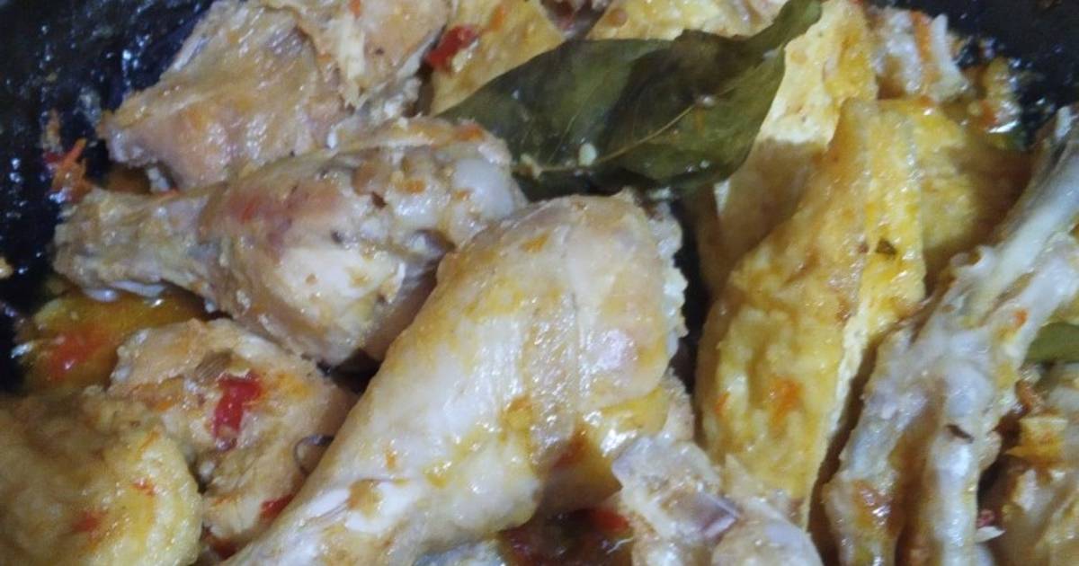  Resep  Kare ayam  tahu pedas kemiri  oleh Heni suryani Cookpad