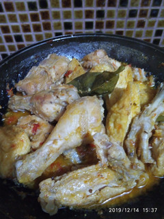 Foto resep Kare ayam tahu pedas kemiri