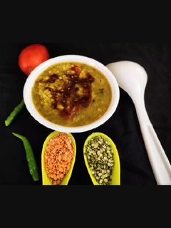 मूंग मसूर दाल फ्राई (moong masoor dal fry recipe in Hindi) रेसिपी मुख्य फोटो