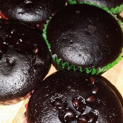 A picture of Chocolate Cup Cakes.