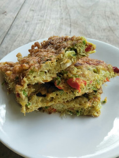 Foto resep Telur dadar padang #pr_recookrancakbana