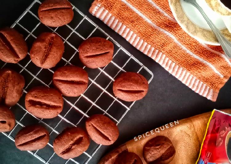 Steps to Prepare Ultimate Coffee Bean Cookies