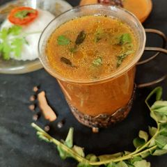 A picture of Rasam Tea.