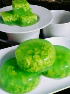Foto resep Puding Lumut Pandan