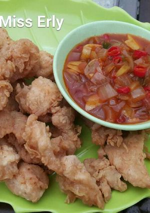 Foto resep Ayam Mentega Pedas Manis ala Rumahan Rasa Restoran
