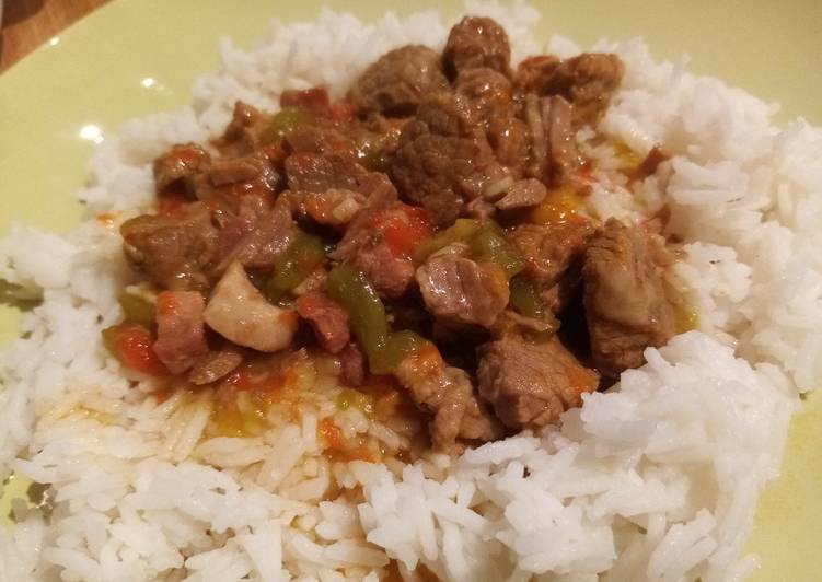 Spezzatino con peperoni