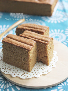 【肉桂打噴嚏】黑糖海綿蛋糕 的食譜成品照片