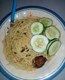 Jollof spaghetti