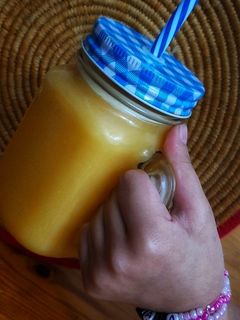 صورة لوصفة عصير الجزر والليمون