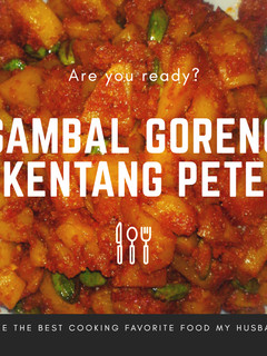 Foto resep Sambal goreng kentang pete