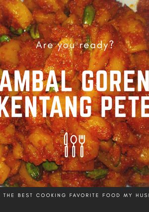 Foto resep Sambal goreng kentang pete