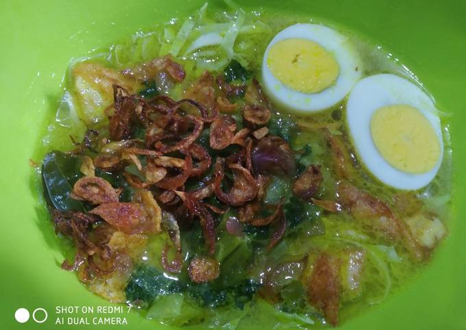 Langkah Mudah Bikin Soto ayam bondowoso, Lezat Sekali