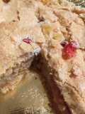 Torta di ribes con meringa