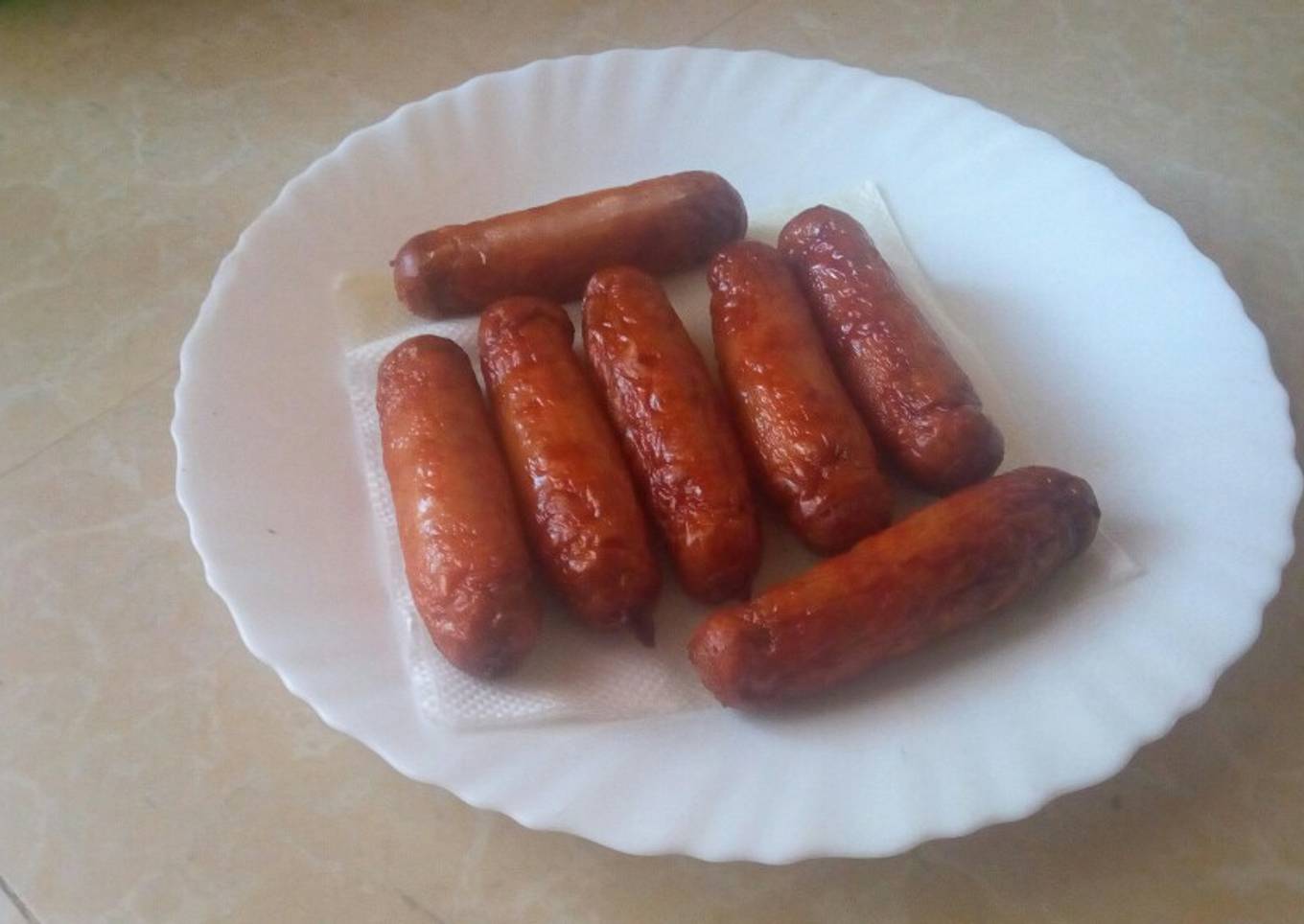 Fried Sausages# Local Ingredient Contest#