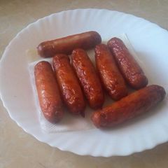 A picture of Fried Sausages# Local Ingredient Contest#.