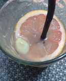 Jugo de pomelo y jengibre