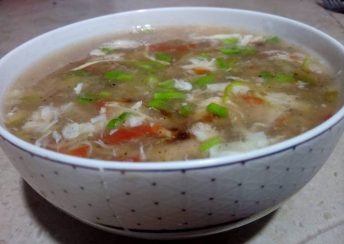 Steps to Make Ultimate Hot n sour soup