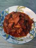 Krengseng daging dan jeroan sapi simpel