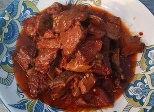 Foto resep Krengseng daging dan jeroan sapi simpel