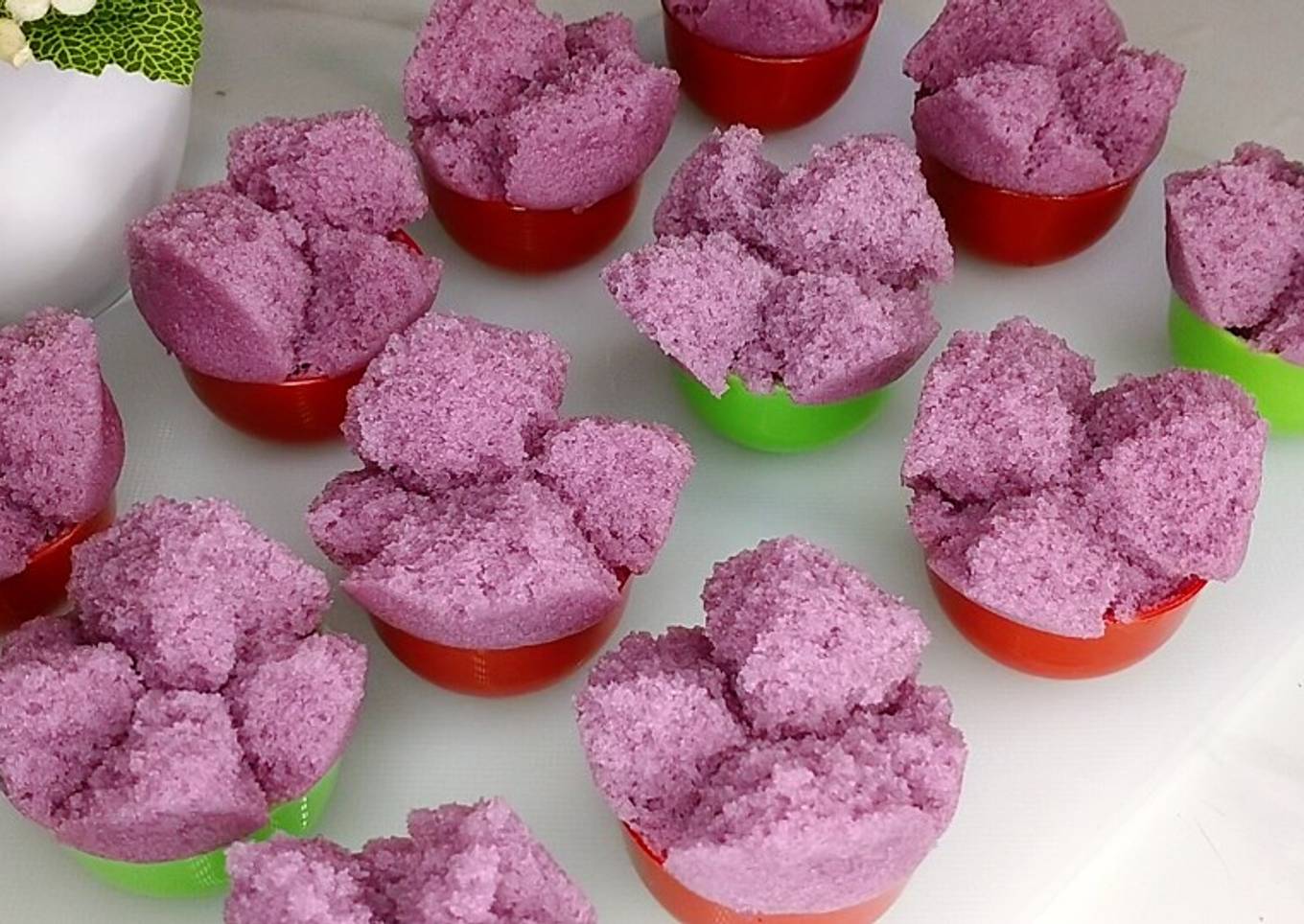 Kue mangkok tanpa tape