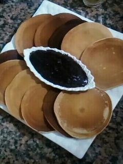 صورة لوصفة بان كيك بالشوكولاطة 😍