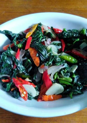 Foto resep Tumis daun ubi
