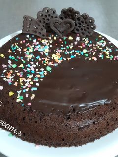 عکسی از دستور کیک شکلاتی