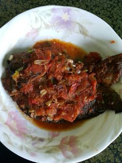 Foto resep Sambal ikan nila asam manis