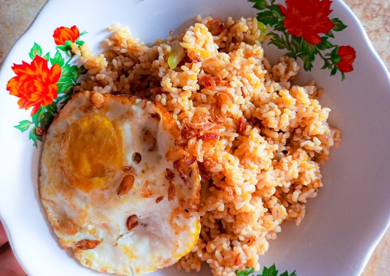 72. NASI BAWANG GORENG