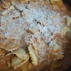 A picture of Saucy Ravioli.