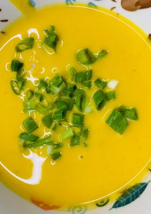 Hình của món Súp bí đỏ.